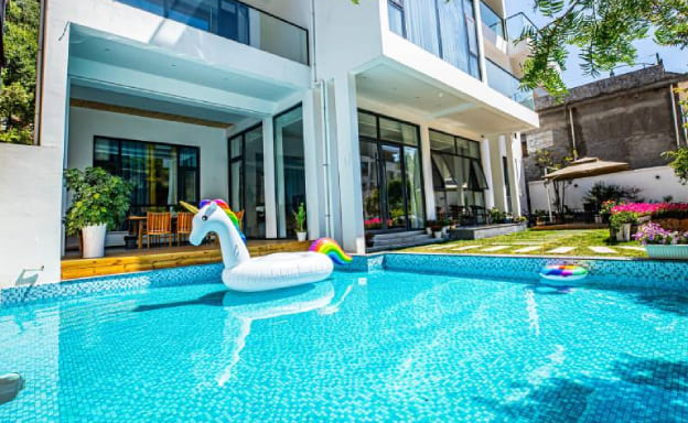 民宿泳池设计效果