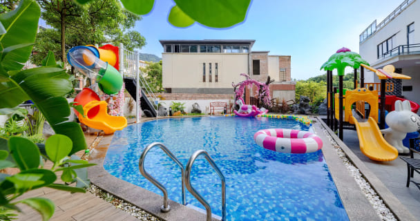 亲子社区泳池设计