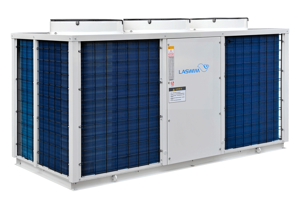 常温型温泉系列热泵机组20-30匹机型(顶出风)-温泉热泵