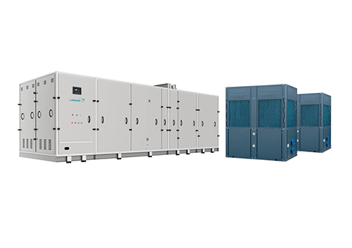 AI智能泳池恒温除湿热泵集成系统-除湿热泵