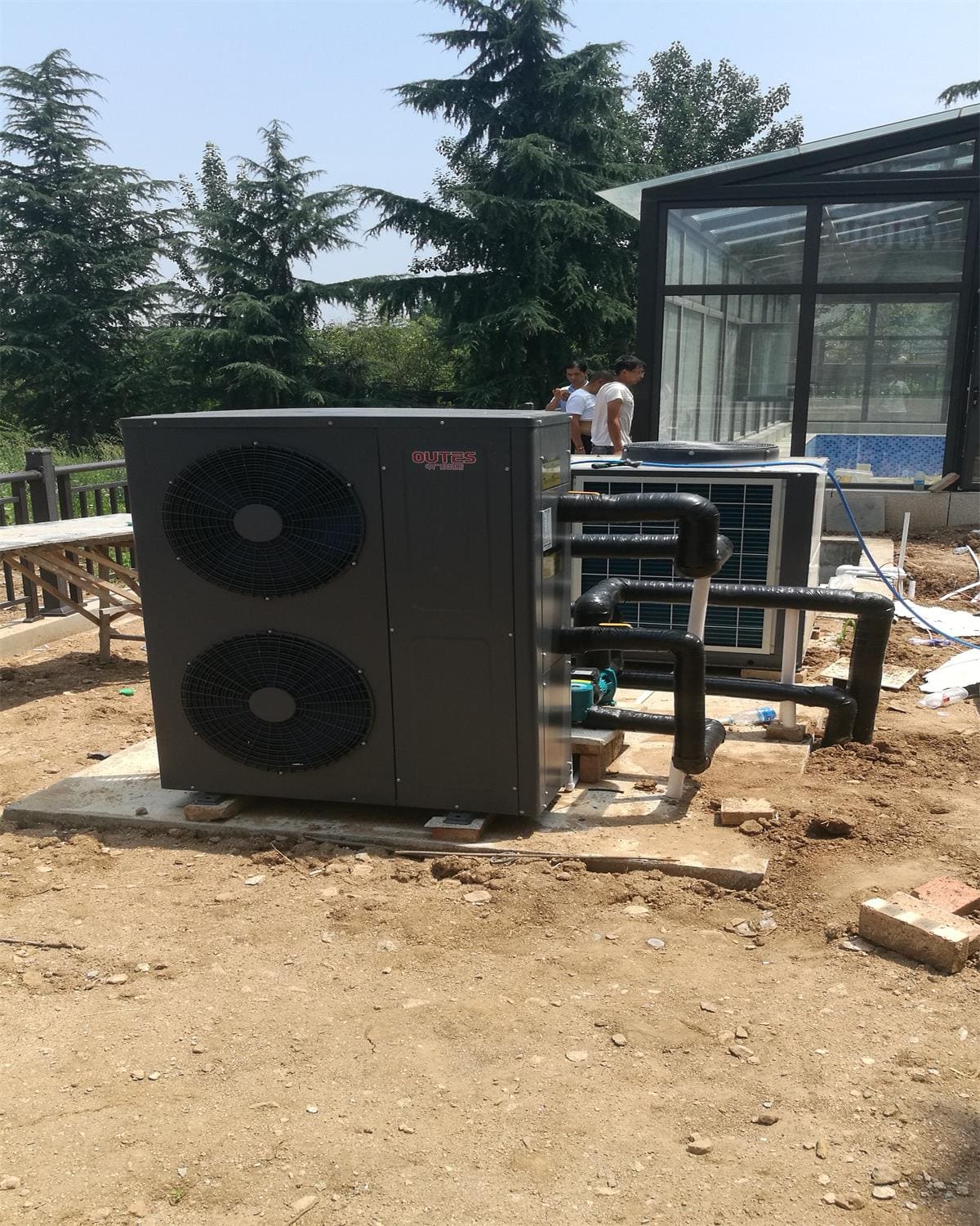 西安国领别墅室内泳池