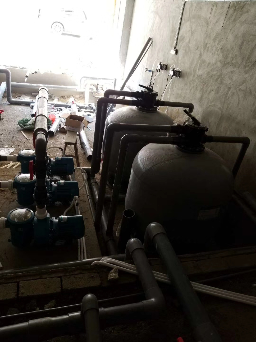 扬州仪征市枣林湾少间花筝曲民宿泳池