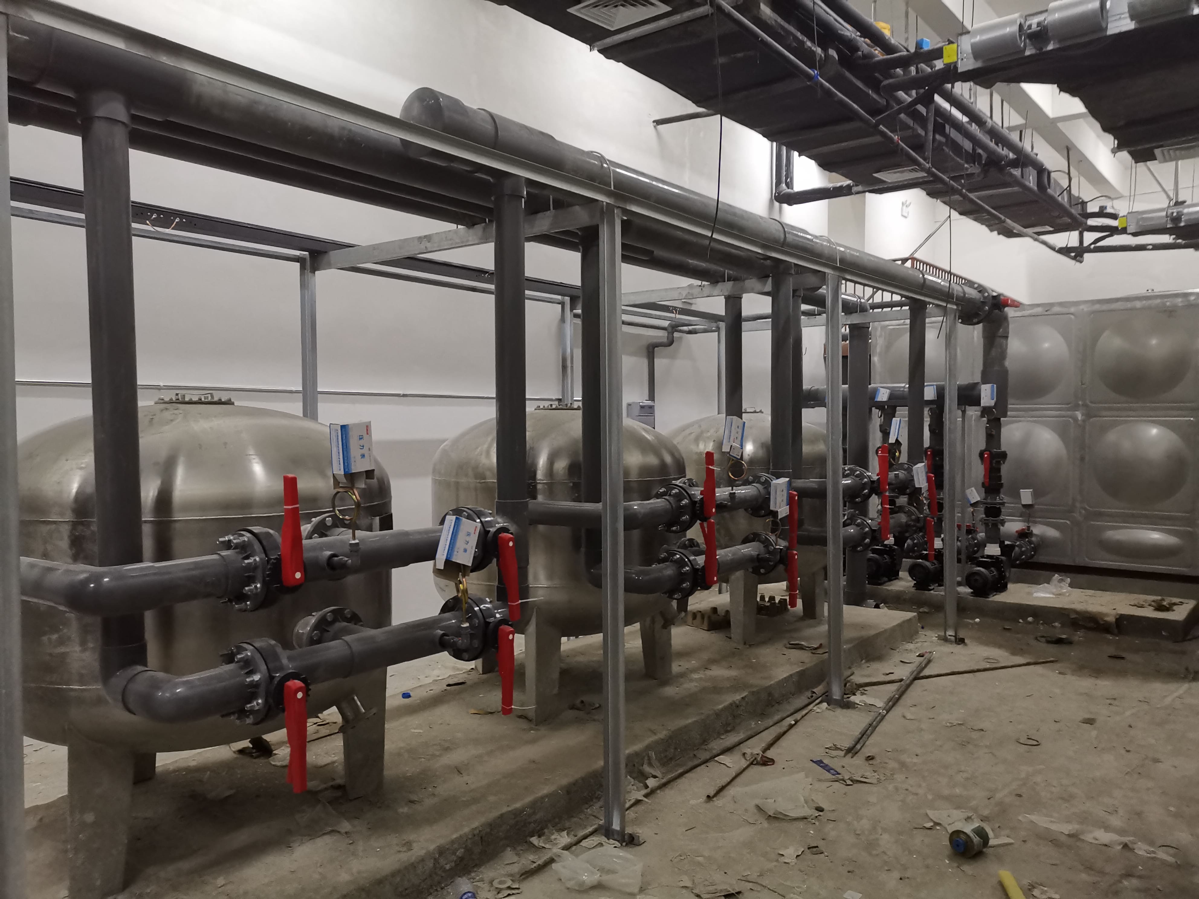 淮南市寿县一中室内泳池